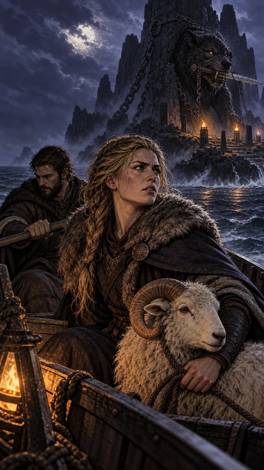 Cover of The Wolf's Chain Went Slack