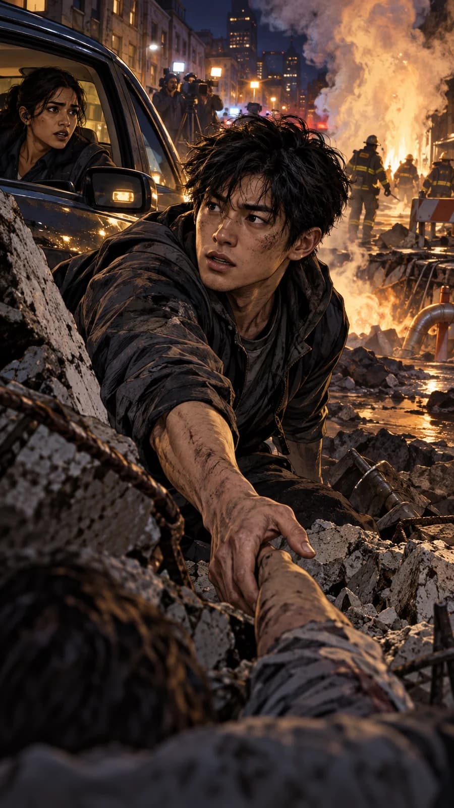 Cover of The Rescues Were Staged